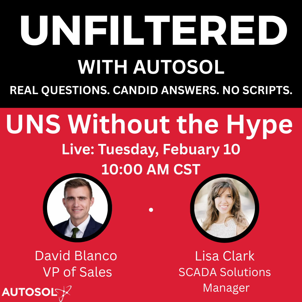 UNFILTERED with AUTOSOL David & Lisa UNFILTERED with AUTOSOL David & Lisa